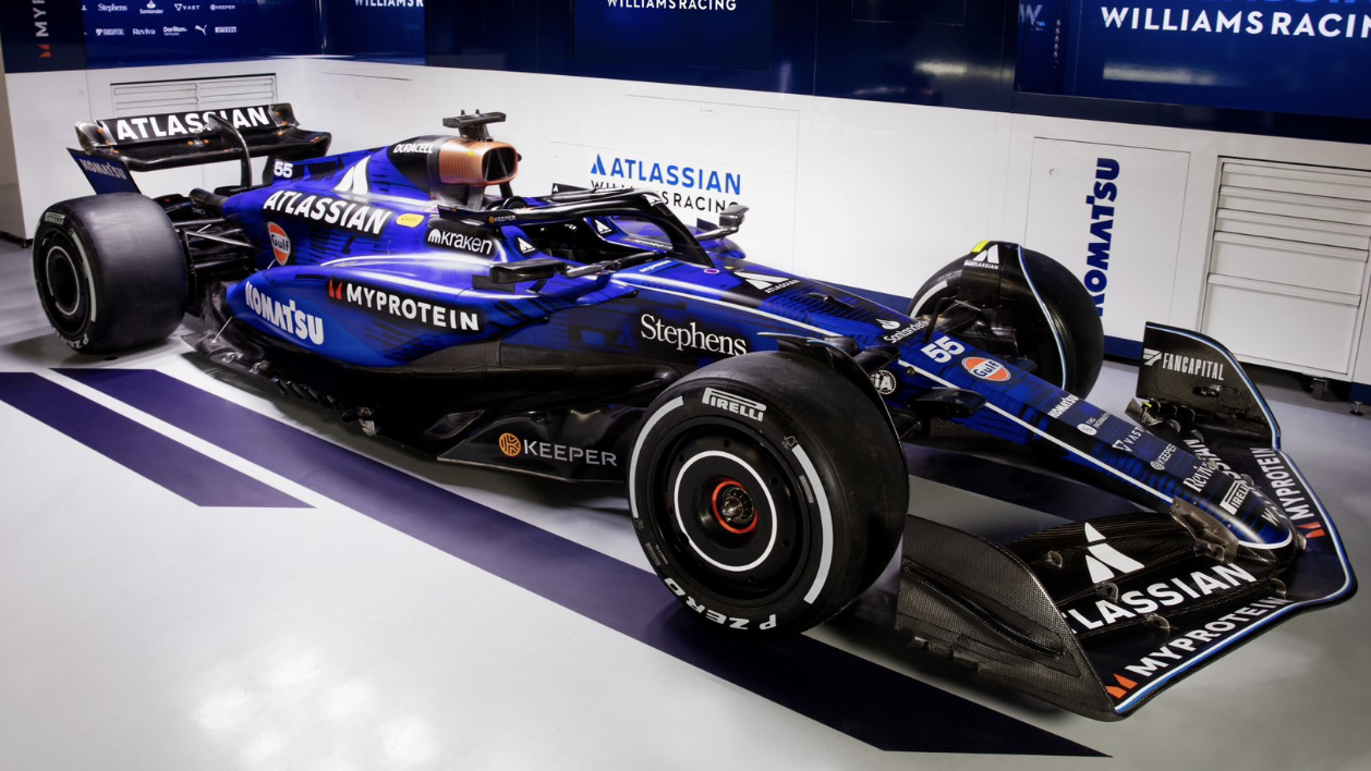Williams new 2025 F1 car